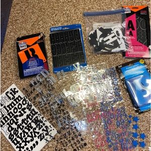 Letters and Stencils bundle